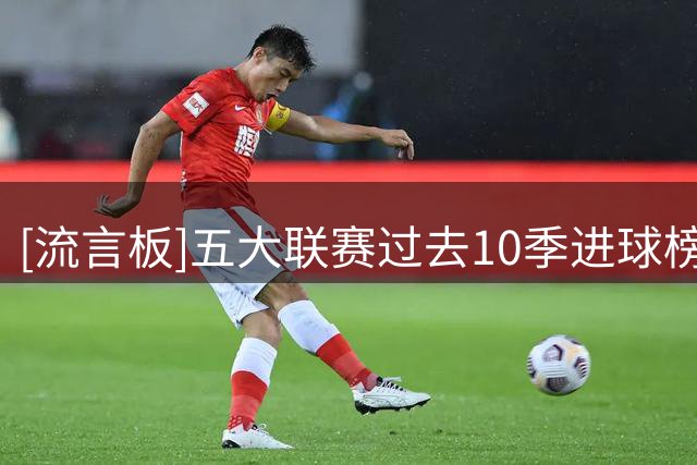 [流言板]五大联赛过去10季进球榜：莱万274球第一，凯恩姆巴佩二三位